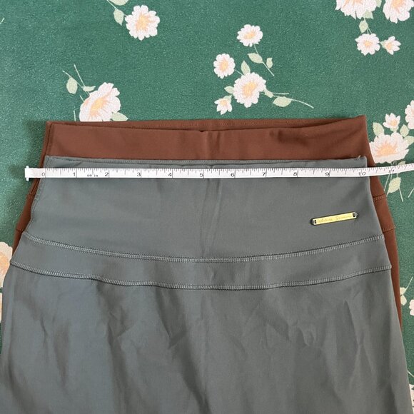 Whitney SimmonsxGymshark High Rise Leggings V3 Dandelion Brown Eucalyptus BUNDLE - Picture 2 of 11